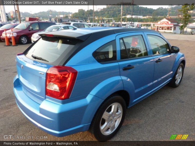 Surf Blue Pearl / Dark Slate Gray 2008 Dodge Caliber SXT