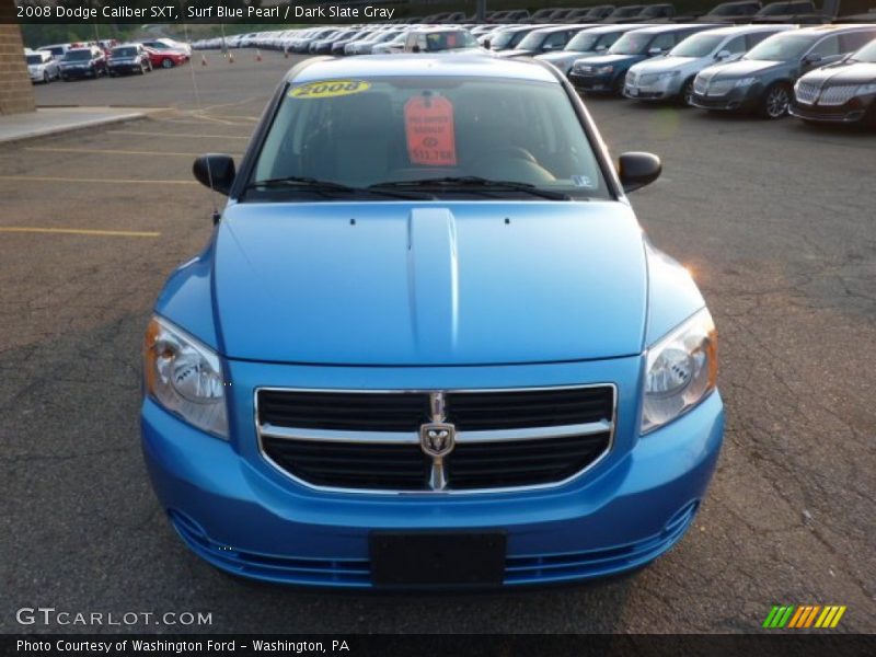 Surf Blue Pearl / Dark Slate Gray 2008 Dodge Caliber SXT