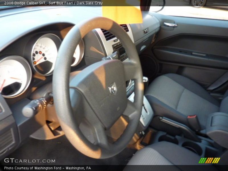 Surf Blue Pearl / Dark Slate Gray 2008 Dodge Caliber SXT