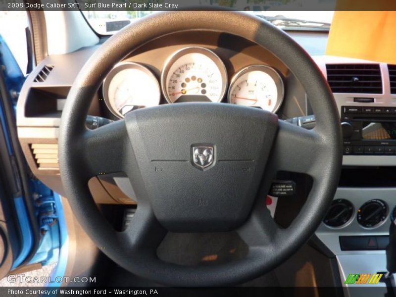 Surf Blue Pearl / Dark Slate Gray 2008 Dodge Caliber SXT
