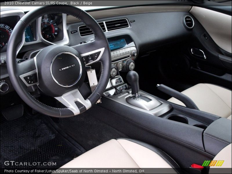Beige Interior - 2010 Camaro SS/RS Coupe 
