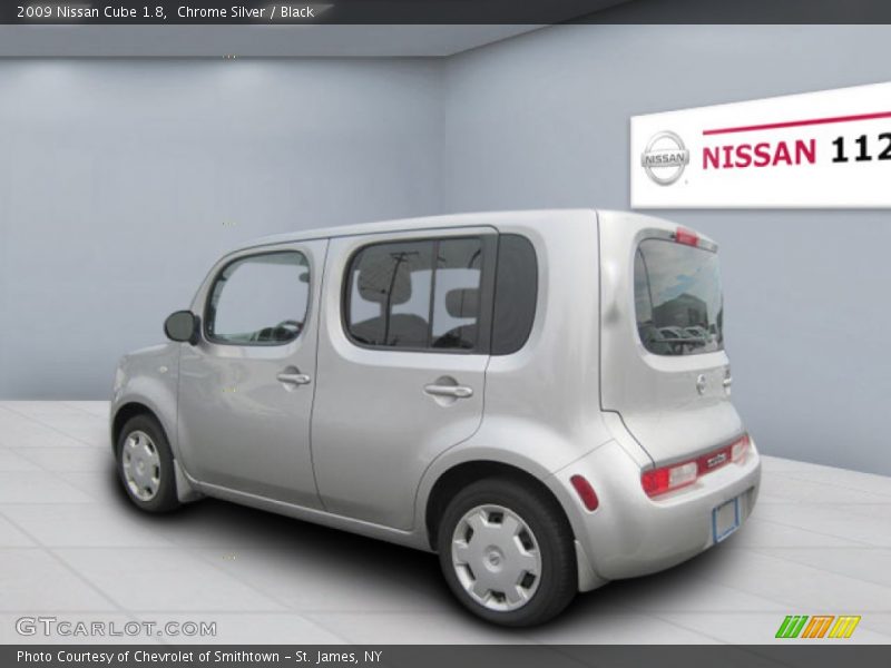 Chrome Silver / Black 2009 Nissan Cube 1.8