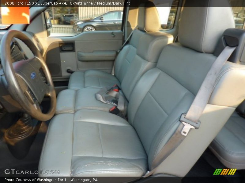  2008 F150 XL SuperCab 4x4 Medium/Dark Flint Interior