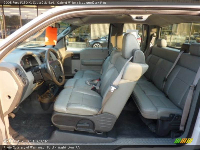  2008 F150 XL SuperCab 4x4 Medium/Dark Flint Interior