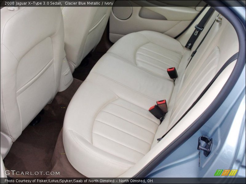  2008 X-Type 3.0 Sedan Ivory Interior