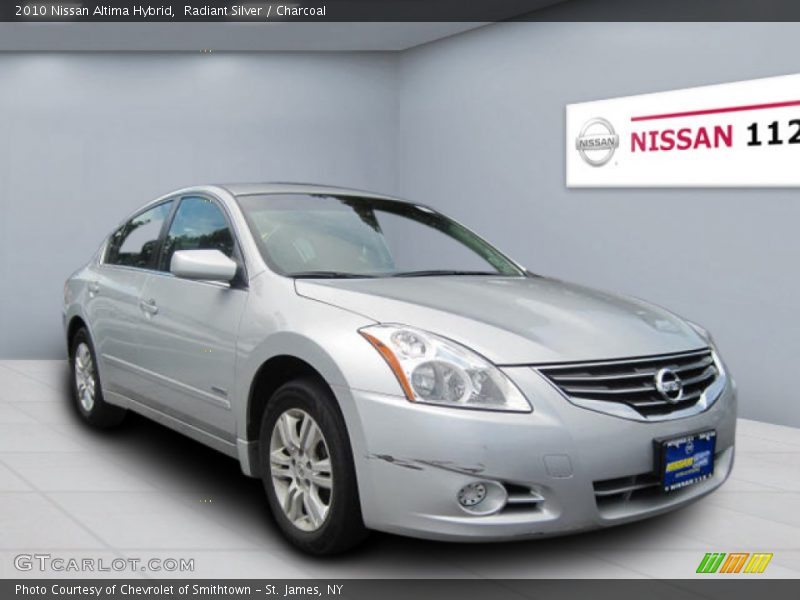 Radiant Silver / Charcoal 2010 Nissan Altima Hybrid