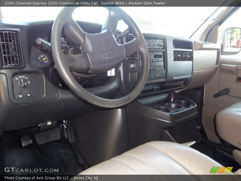 Summit White / Medium Dark Pewter 2006 Chevrolet Express 1500 Commercial Utility Van