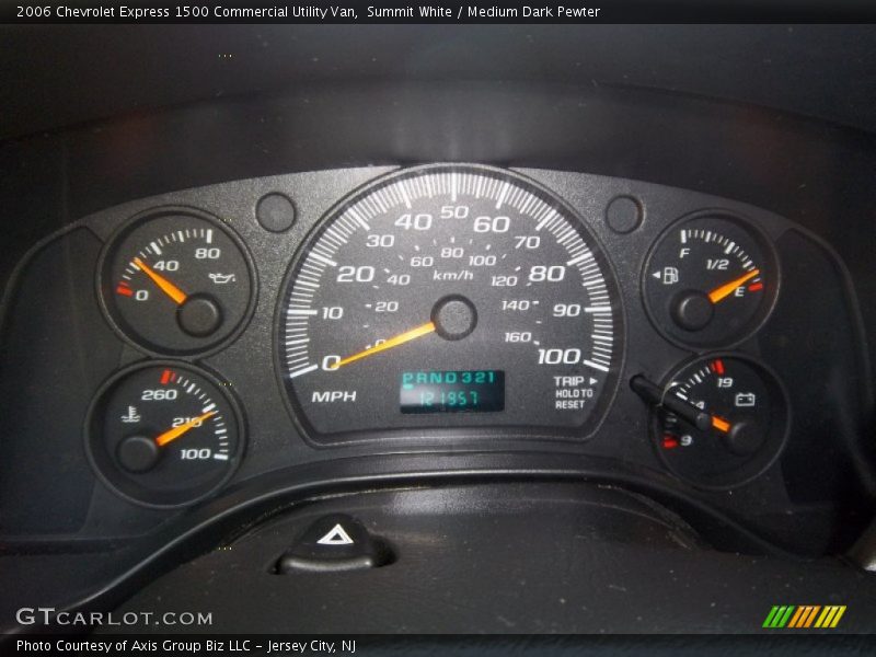 Summit White / Medium Dark Pewter 2006 Chevrolet Express 1500 Commercial Utility Van