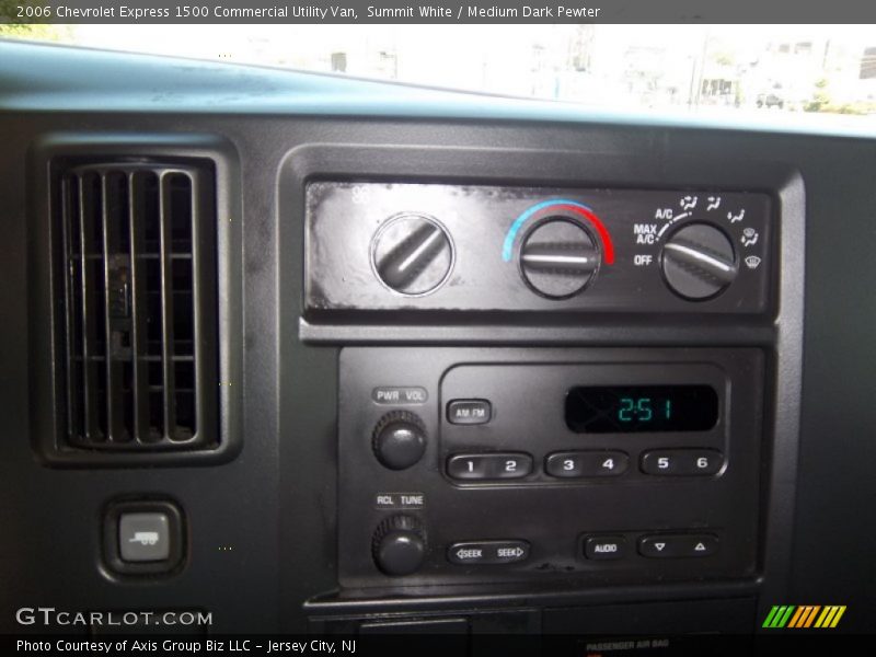 Summit White / Medium Dark Pewter 2006 Chevrolet Express 1500 Commercial Utility Van