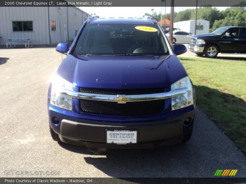 Laser Blue Metallic / Light Gray 2006 Chevrolet Equinox LT