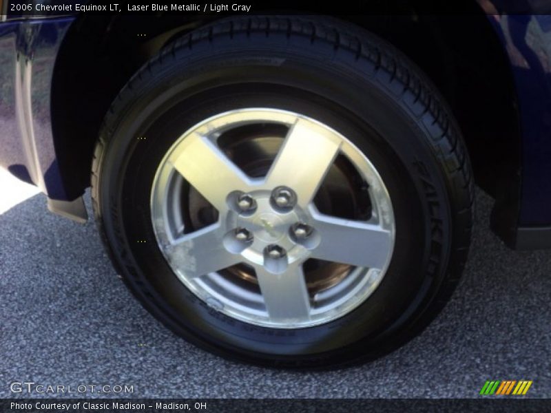 Laser Blue Metallic / Light Gray 2006 Chevrolet Equinox LT