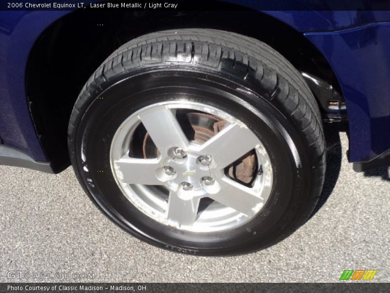 Laser Blue Metallic / Light Gray 2006 Chevrolet Equinox LT