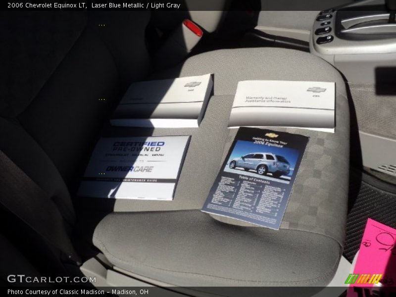 Laser Blue Metallic / Light Gray 2006 Chevrolet Equinox LT