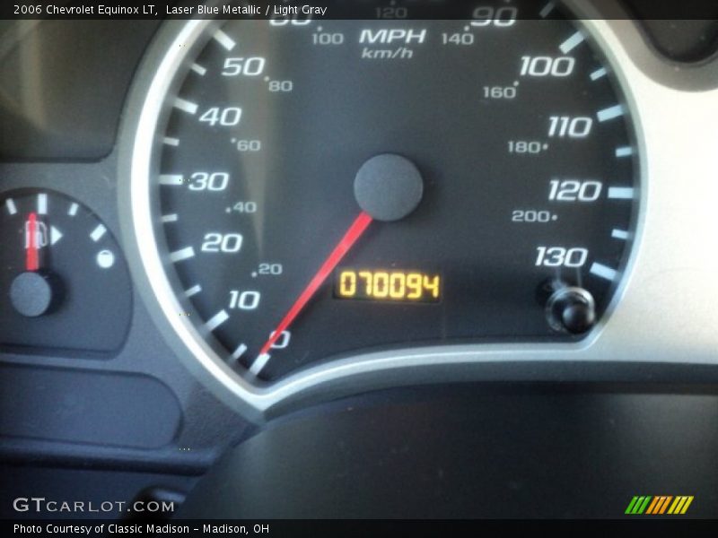 Laser Blue Metallic / Light Gray 2006 Chevrolet Equinox LT