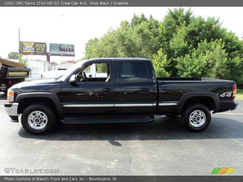  2002 Sierra 1500 HD SLT Crew Cab 4x4 Onyx Black