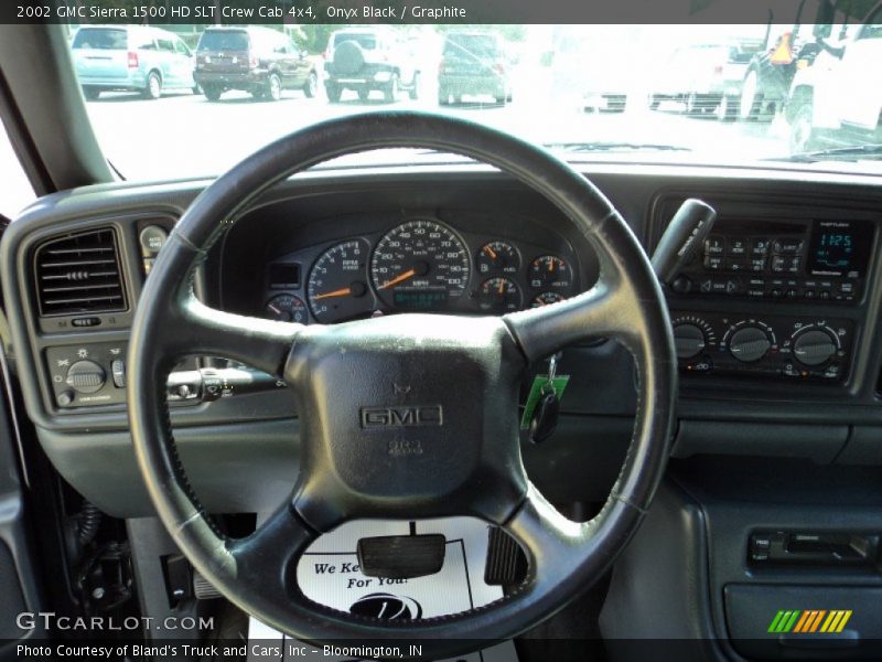  2002 Sierra 1500 HD SLT Crew Cab 4x4 Steering Wheel