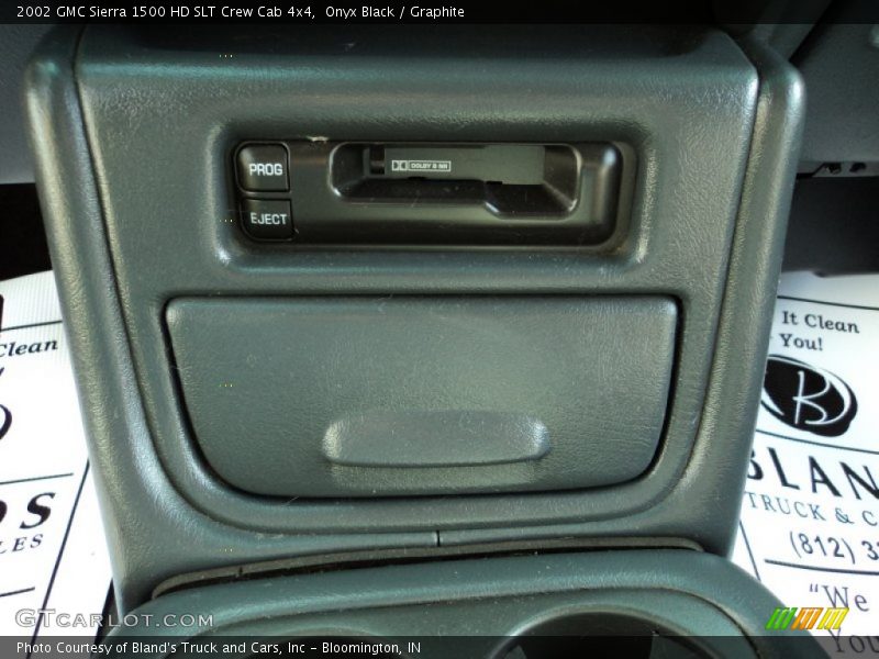 Onyx Black / Graphite 2002 GMC Sierra 1500 HD SLT Crew Cab 4x4