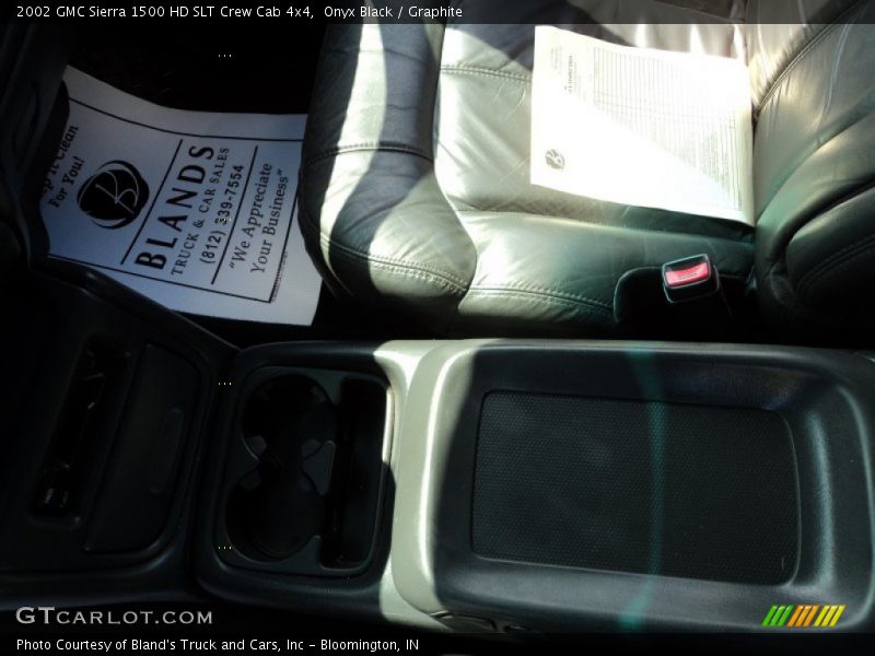 Onyx Black / Graphite 2002 GMC Sierra 1500 HD SLT Crew Cab 4x4