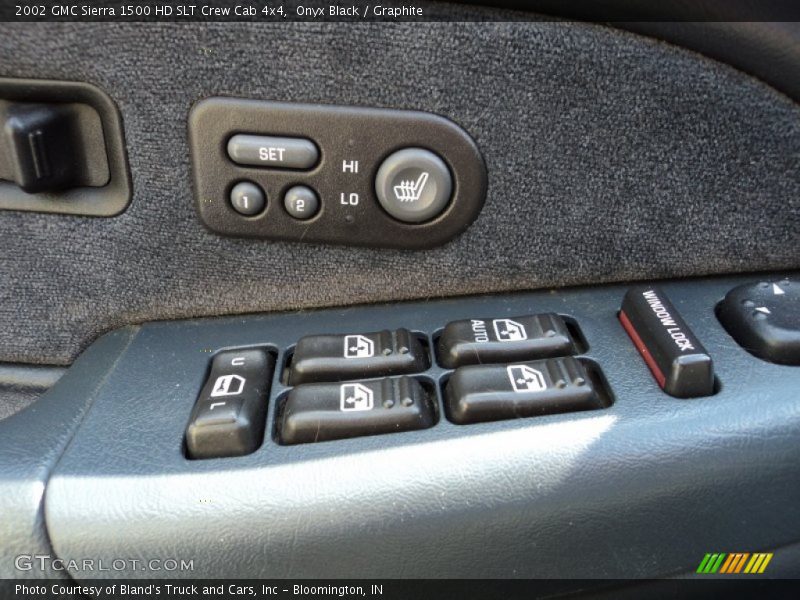 Onyx Black / Graphite 2002 GMC Sierra 1500 HD SLT Crew Cab 4x4