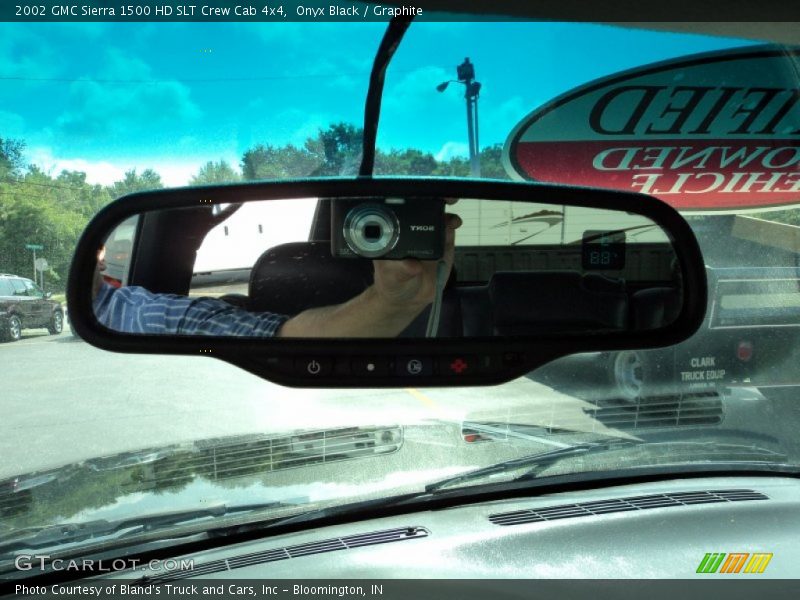 Onyx Black / Graphite 2002 GMC Sierra 1500 HD SLT Crew Cab 4x4