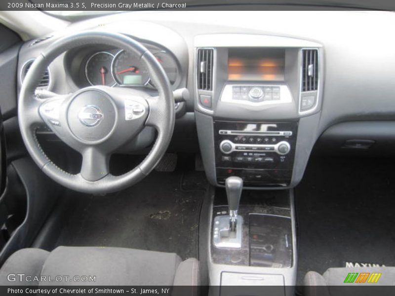 Precision Gray Metallic / Charcoal 2009 Nissan Maxima 3.5 S