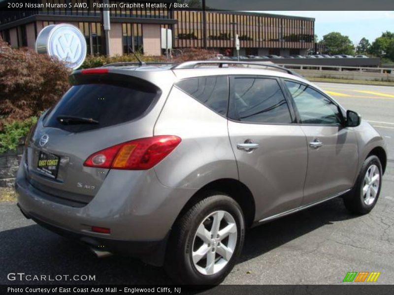 Platinum Graphite Metallic / Black 2009 Nissan Murano S AWD