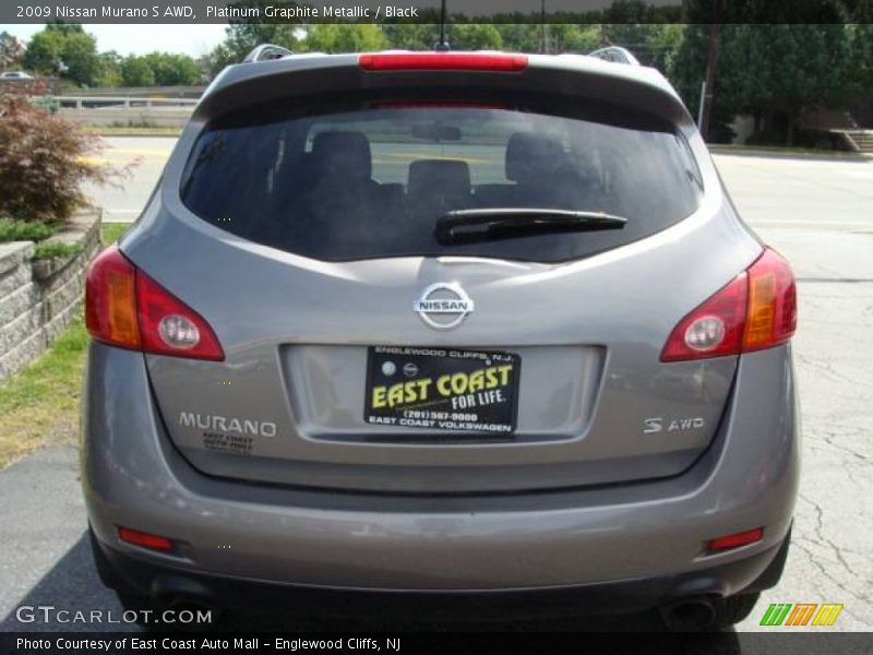 Platinum Graphite Metallic / Black 2009 Nissan Murano S AWD