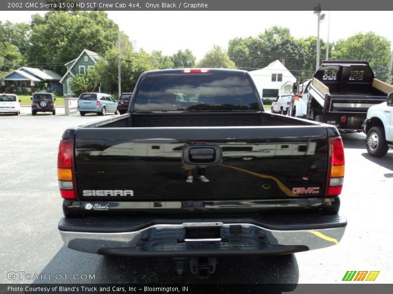 Onyx Black / Graphite 2002 GMC Sierra 1500 HD SLT Crew Cab 4x4