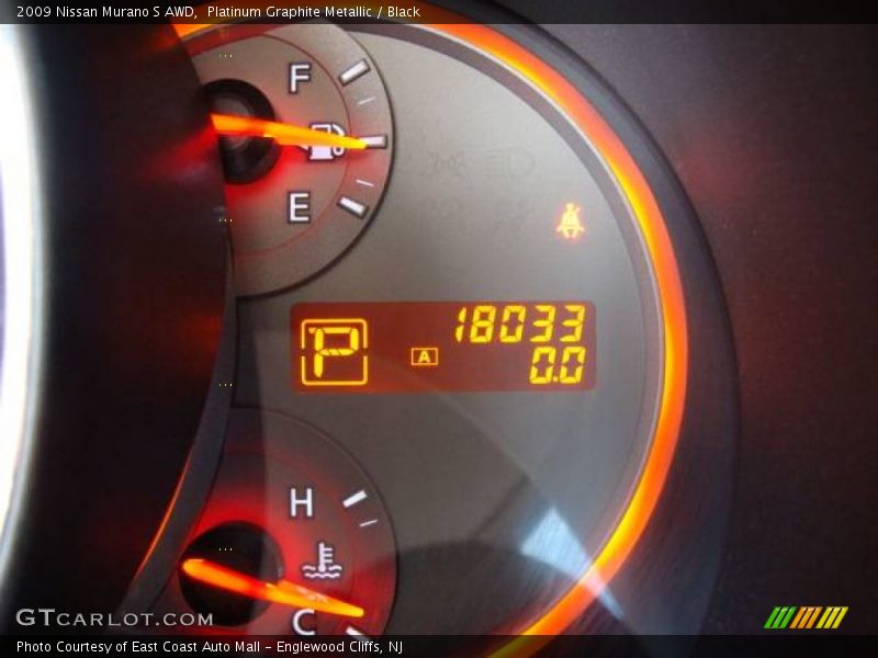 Platinum Graphite Metallic / Black 2009 Nissan Murano S AWD