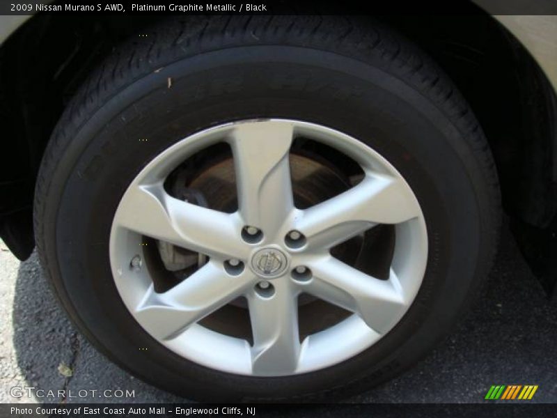 Platinum Graphite Metallic / Black 2009 Nissan Murano S AWD