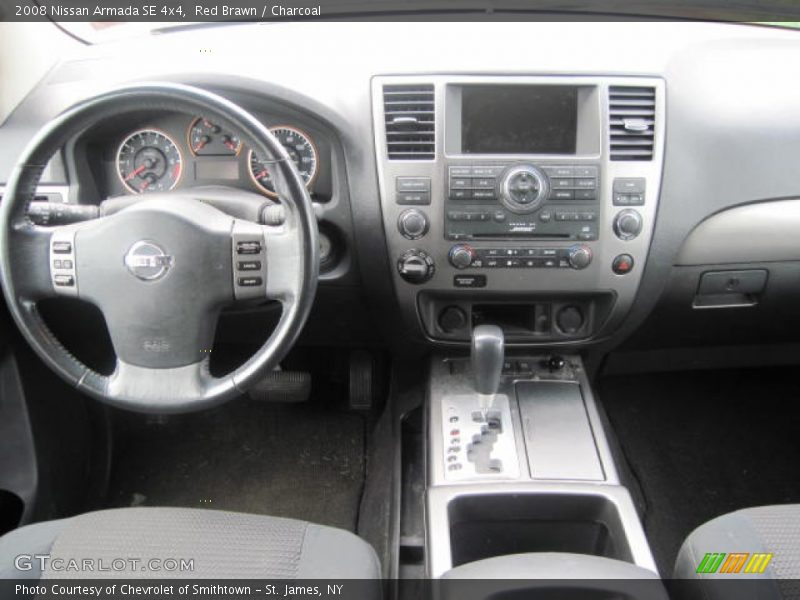 Red Brawn / Charcoal 2008 Nissan Armada SE 4x4