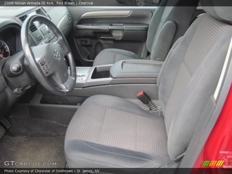 Red Brawn / Charcoal 2008 Nissan Armada SE 4x4