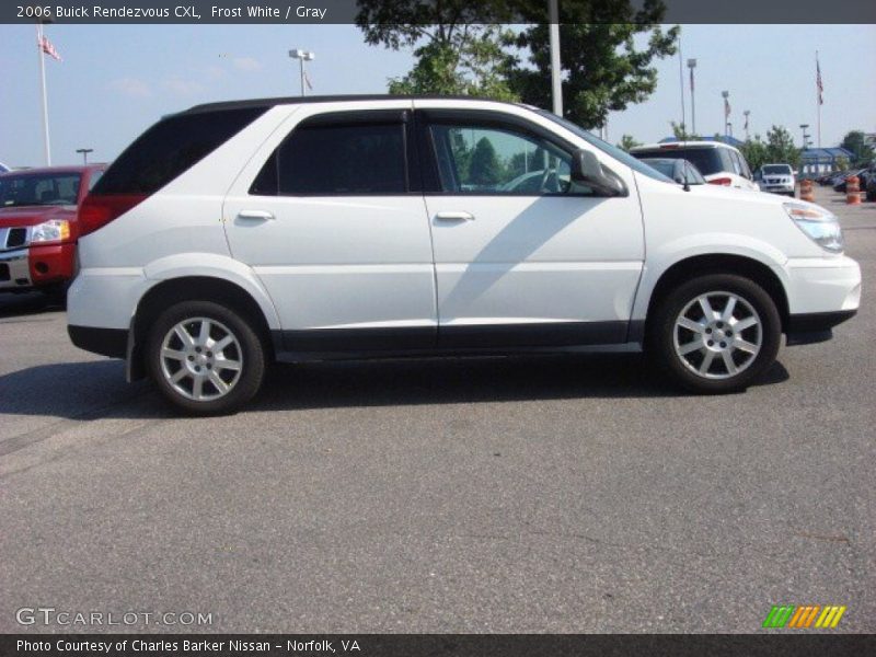 Frost White / Gray 2006 Buick Rendezvous CXL