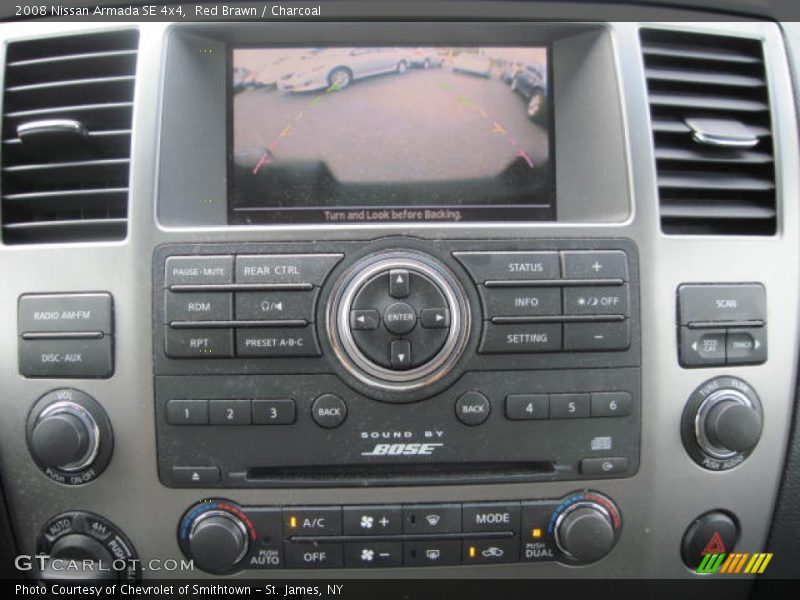 Red Brawn / Charcoal 2008 Nissan Armada SE 4x4
