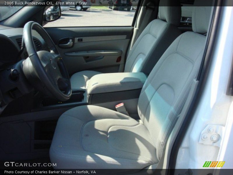 Frost White / Gray 2006 Buick Rendezvous CXL