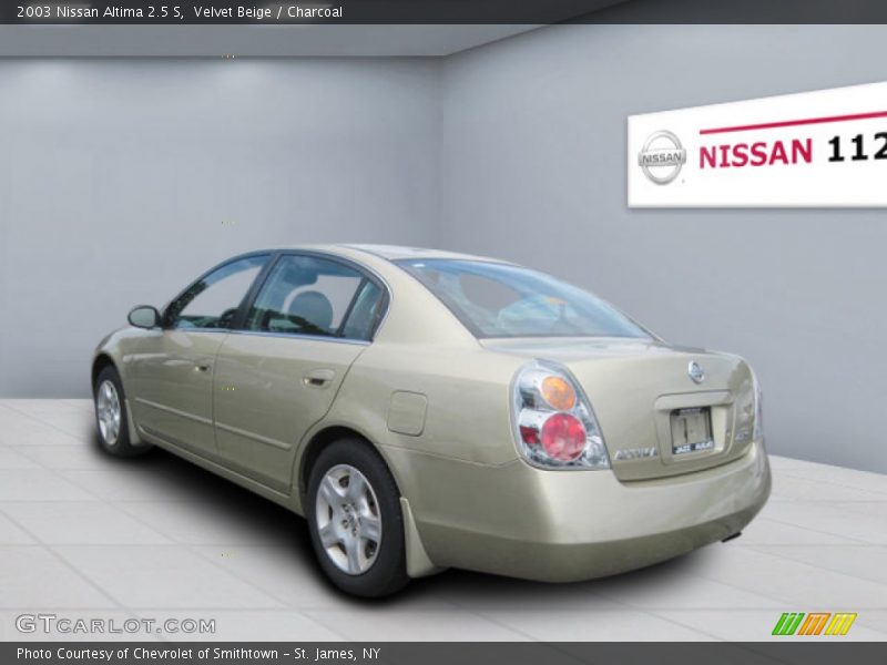 Velvet Beige / Charcoal 2003 Nissan Altima 2.5 S