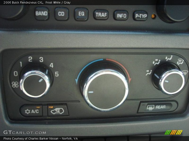 Frost White / Gray 2006 Buick Rendezvous CXL