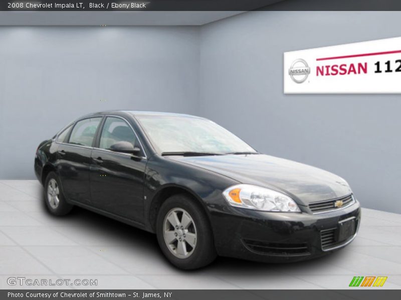 Black / Ebony Black 2008 Chevrolet Impala LT