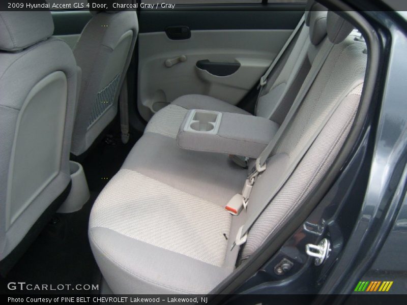 Charcoal Gray / Gray 2009 Hyundai Accent GLS 4 Door