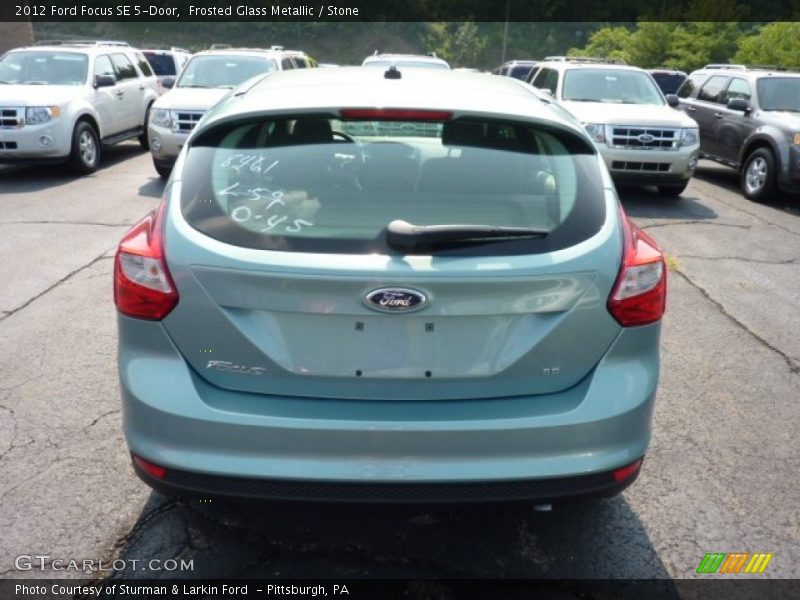 Frosted Glass Metallic / Stone 2012 Ford Focus SE 5-Door