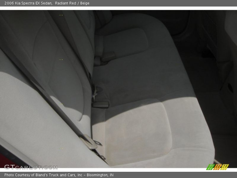 Radiant Red / Beige 2006 Kia Spectra EX Sedan