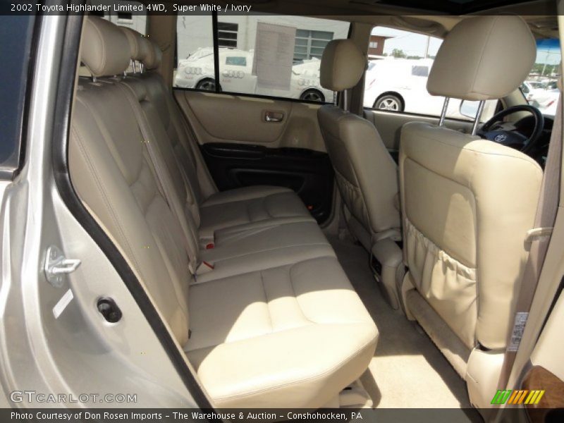 Super White / Ivory 2002 Toyota Highlander Limited 4WD