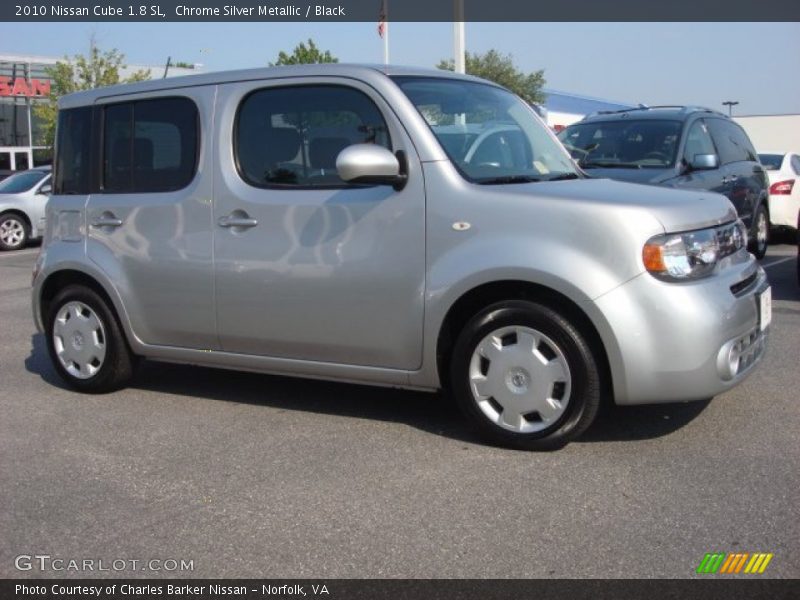 Chrome Silver Metallic / Black 2010 Nissan Cube 1.8 SL
