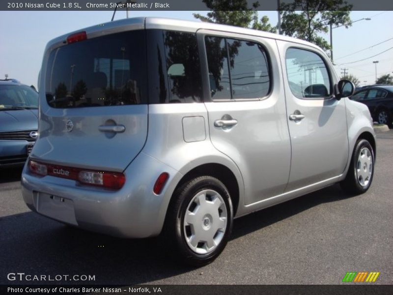 Chrome Silver Metallic / Black 2010 Nissan Cube 1.8 SL