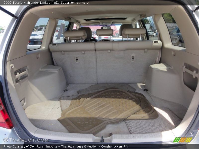 Super White / Ivory 2002 Toyota Highlander Limited 4WD