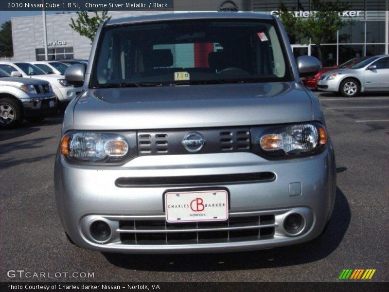 Chrome Silver Metallic / Black 2010 Nissan Cube 1.8 SL