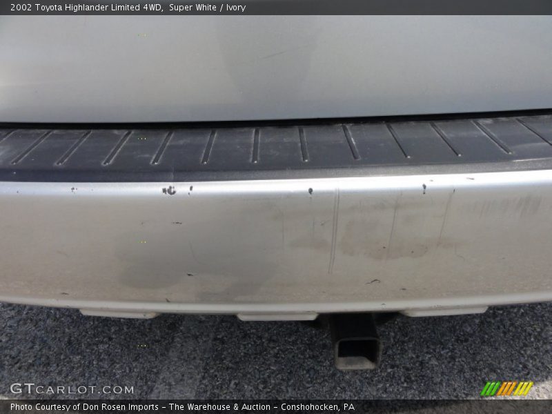 Super White / Ivory 2002 Toyota Highlander Limited 4WD