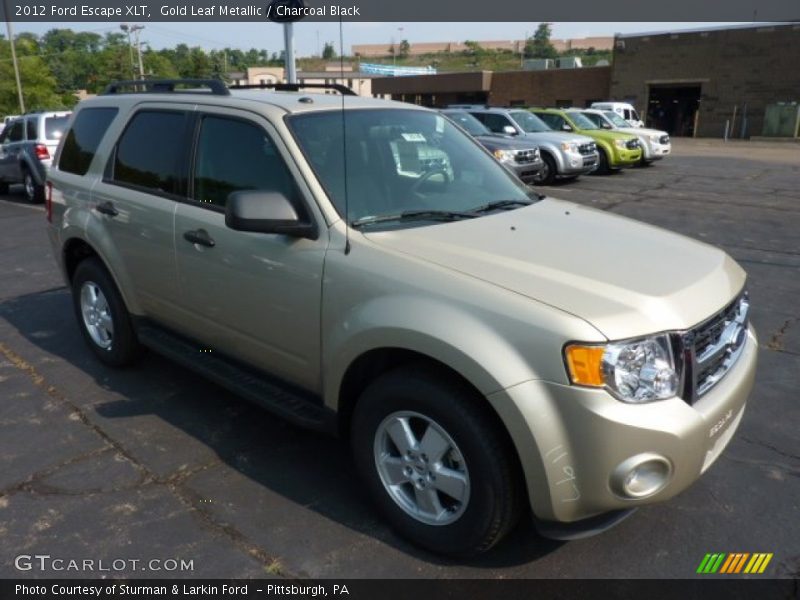 Front 3/4 View of 2012 Escape XLT
