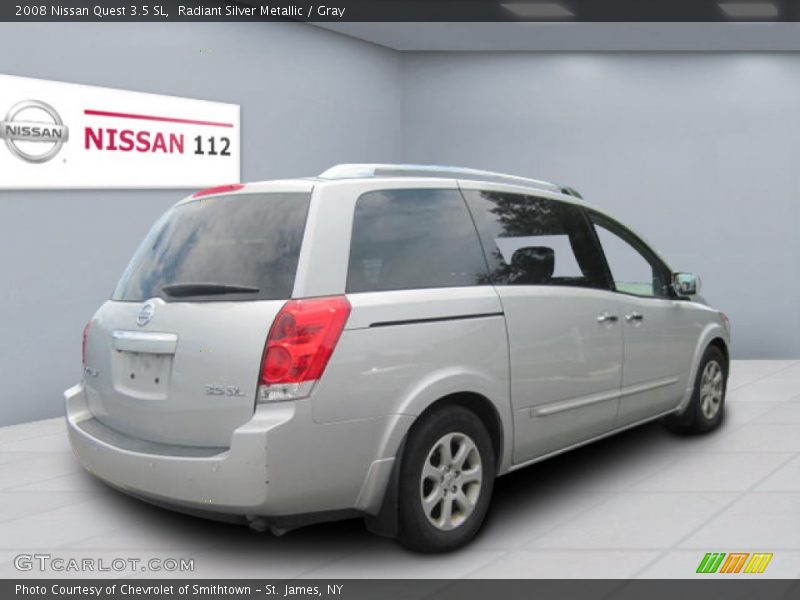 Radiant Silver Metallic / Gray 2008 Nissan Quest 3.5 SL
