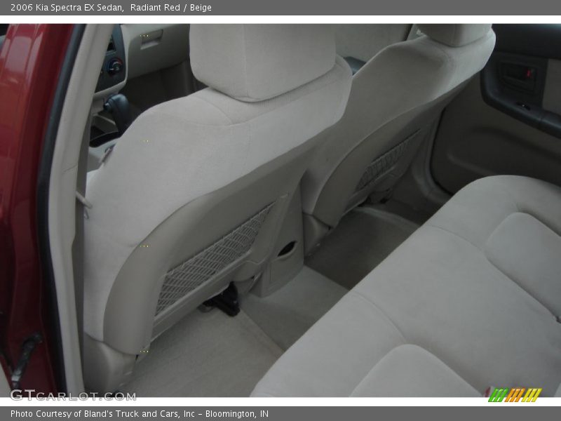 Radiant Red / Beige 2006 Kia Spectra EX Sedan